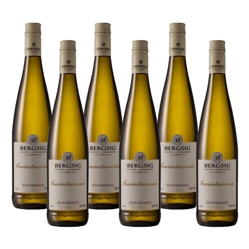 Case of 6 Bergsig Estate Gewurztraminer 75cl White Wine